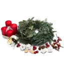 DIY advent wreath kit for home crafting